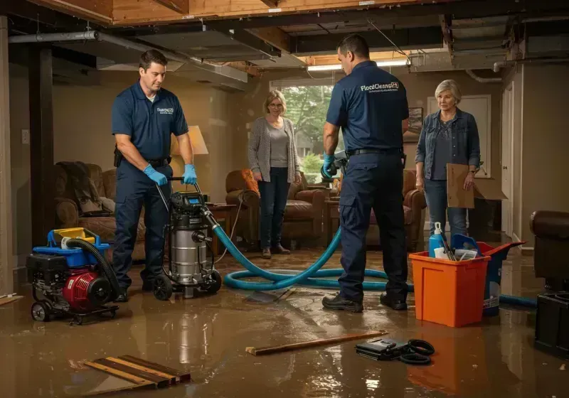 Basement Water Extraction and Removal Techniques process in Golf Manor, OH